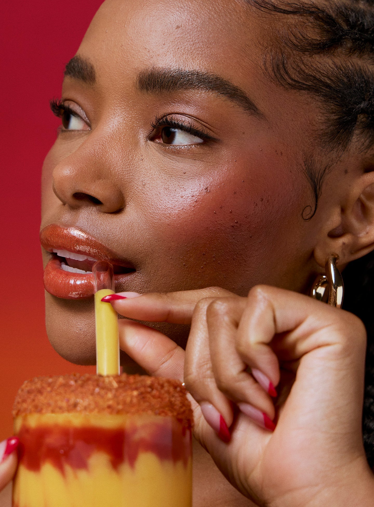 Rare Beauty x Taj¨ªn? Cheek & Lip Set