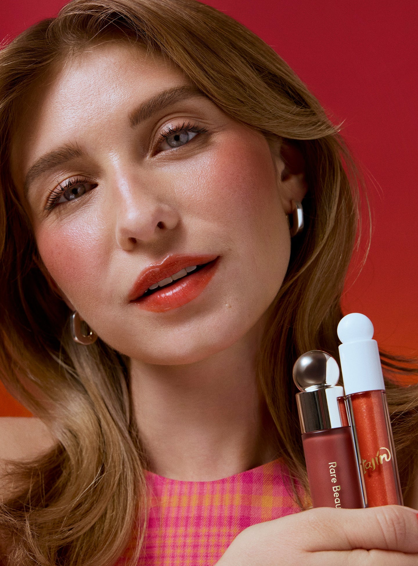 Rare Beauty x Taj¨ªn? Cheek & Lip Set
